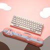 "Chubby Comfort“ Silikon-Tastatur-Handgelenkauflage und Mauspad-Set – Affen-Thema - Handgelenkauflage + Mauspad