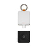 1200mAh Portable Mini Magnetic Wireless Power Bank For Apple Watch - White+Black