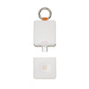 1200mAh Portable Mini Magnetic Wireless Power Bank For Apple Watch - White