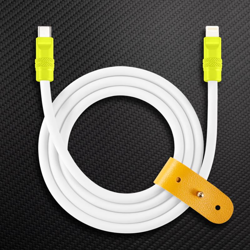 240W Contrast Color Silicone Fast Charging Cable