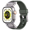 Armor Sport Silicone Band for Apple Watch - Dark Green