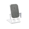 “Chubby” MagSafe Metal Wireless Charging Stand - Silver