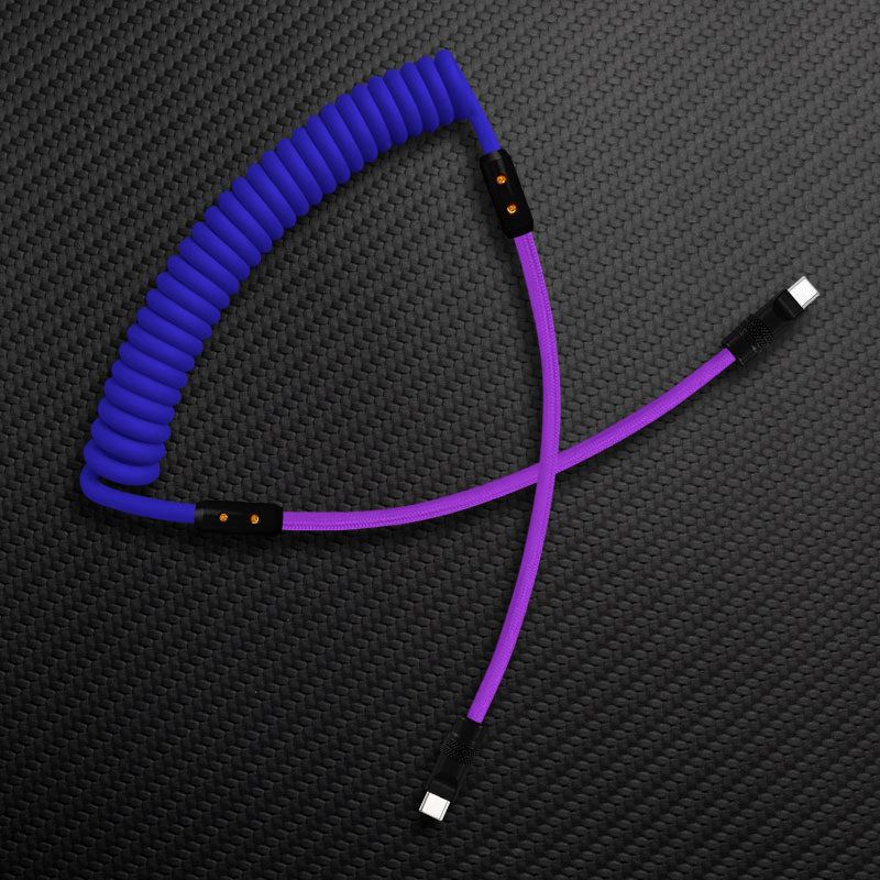 "Chubby Mood" Silicone Braided Fast Charging Cable #528