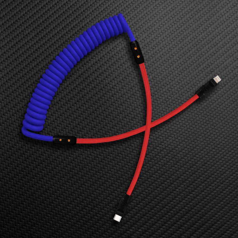 "Chubby Mood" Silicone Braided Fast Charging Cable #528