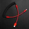 "Chubby Mood" Silicone Braided Fast Charging Cable #711 - Color 2