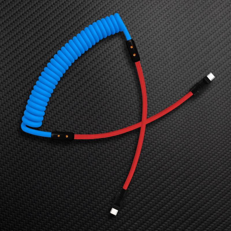 "Chubby Mood" Silicone Braided Fast Charging Cable #528