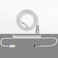 "Chubby" USB To Type C Spring Keyboard Cable