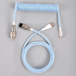 "Chubby" USB To Type C Spring Keyboard Cable