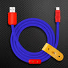 "Color Block Chubby“ Speziell angepasstes ChubbyCable - Dunkelblau+Rot