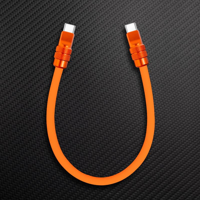 "Cute Anodized" Power Bank Friendly Cable C+Lightning