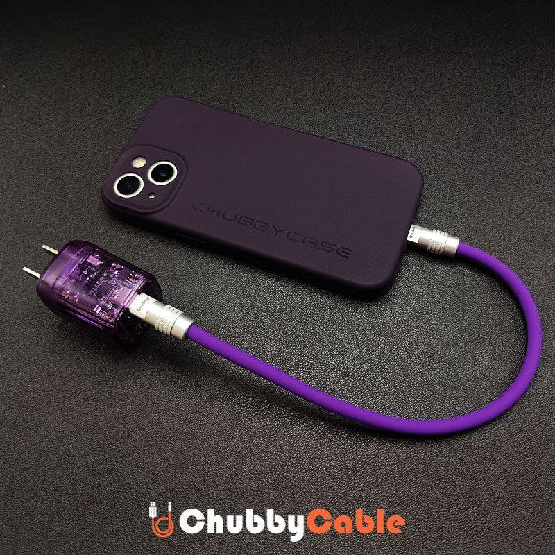 "Cute Chubby" - Power Bank Friendly Cable - More Colors