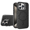 Heat Dissipation Grid Magsafe Magnetic iPhone Case With Lens Holder - Black
