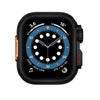 "Instant Ultra Transformation" One-Piece Alloy Bezel Case for Apple Watch - Black