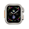 "Instant Ultra Transformation" One-Piece Alloy Bezel Case for Apple Watch - Titanium