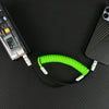 "Neon Chubby“ Neues Federladekabel - Green+Black [Christmas Exclusive]