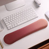 "Chubby Comfort“ Silikon-Tastatur-Handgelenkauflage und Mauspad-Set – Süßigkeiten-Thema - Weinrot