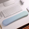 "Chubby Comfort“ Silikon-Tastatur-Handgelenkauflage und Mauspad-Set – Süßigkeiten-Thema - Hellblau