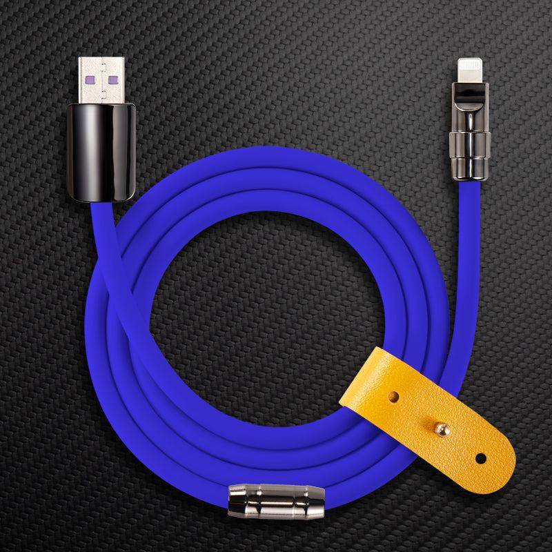 “Obsidian Edition”240w Glossy Multi-Color Fast Charging Cable