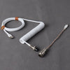 "Chubby" USB To Type C Spring Keyboard Cable - 1 x Illuminated + 1 x Long Spring Nickel Plugs