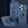 Shockproof Protective Case With Invisible Bracket - Blue