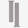 "Sports Band" Dual-color Magnetic Silicone Band for Apple Watch - Light Grey