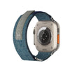Two-Tone Canvas Band for Apple Watch - Light Blue