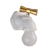 "Vibe" Creative Rocker-Toggle Silicone Night Light - Faucet Light (White)