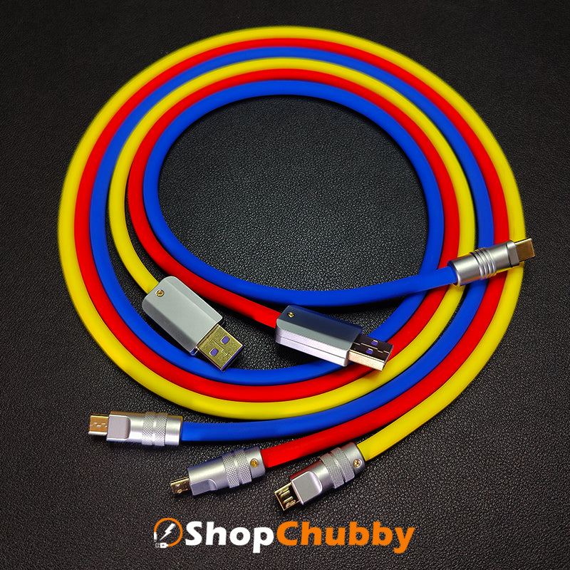 "Chubby“ Micro-USB-Schnellladekabel