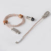 "Chubby" USB To Type C Spring Keyboard Cable - Glowing cable