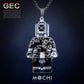 Halskette „Cyber ​​Chic“ Transparent Edition