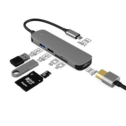 „Cyber“ Wireless Charging USB 3.0 HUB Dock