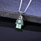 „Cyber ​​Chic“ Gear Electron Robot Halskette 