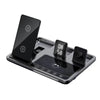 4-In-1 Wireless Fast Charger Desktop Stand Charger - Balck