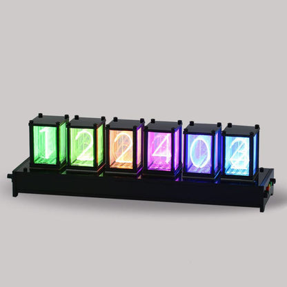 „Vibe“ RGB-Neonröhrenuhr