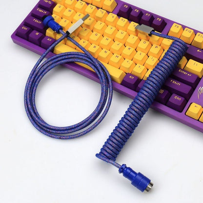 "Chubby" Colorful Aviation Plug Mechanical Keyboard Cable