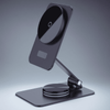 "Cyber" MagSafe  Magnetic Wireless Charging Phone Stand - Black