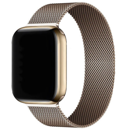 "Magnetisches iWatch-Armband“ mit Mailänder Schlaufe aus Metall 