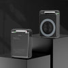"Chubby" 10000mAh Magsafe Magnetic Power Bank with Smart LED Light - Black