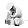 "Chubby" Imp Charging Dock Stand For iWatch - Silver Stand + Cable