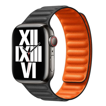 "Magnetic iWatch Band" Lederschlaufe