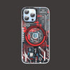 Magnetische Handyhülle „Chubby“ für das iPhone 14pro - Rot