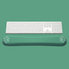 "Chubby Comfort“ Silikon-Tastatur-Handgelenkauflage und Mauspad - Dunkelgrün