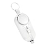 2-In-1 Magnetic Wireless Fast Charging Power Bank For Apple Watch - White (Type-C Port) 1.0