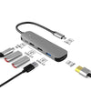 „Cyber“ Wireless Charging USB 3.0 HUB Dock - 5 In 1