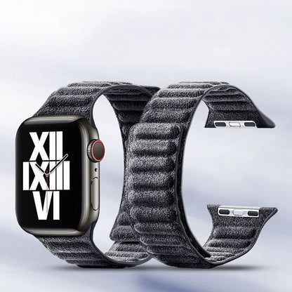 "Magnetisches iWatch-Band“ Alcantara Loop