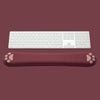 "Chubby Comfort" Silicone Keyboard Wrist Rest & Mouse Pad - Red
