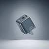 "Chubby" 20W Dual Port Fast Charger - Blue