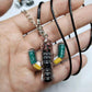 „Cyber ​​Chic“ Transparente Kaktus-Halskette 