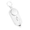 2-In-1 Magnetic Wireless Fast Charging Power Bank For Apple Watch - White (Lightning Port) 1.0