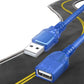 „Cyber“ USB 2.0 Hochgeschwindigkeits-USB-C-Verlängerungskabel